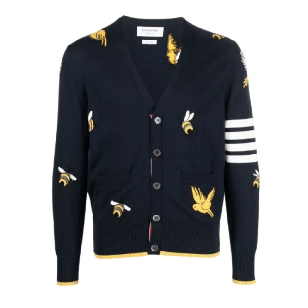 Thom Browne Cardigans Blue Heren