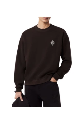 Double Face Piqué Badge Sweatshirt