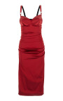 robe-rouge-bustier-avec-details-a-volants