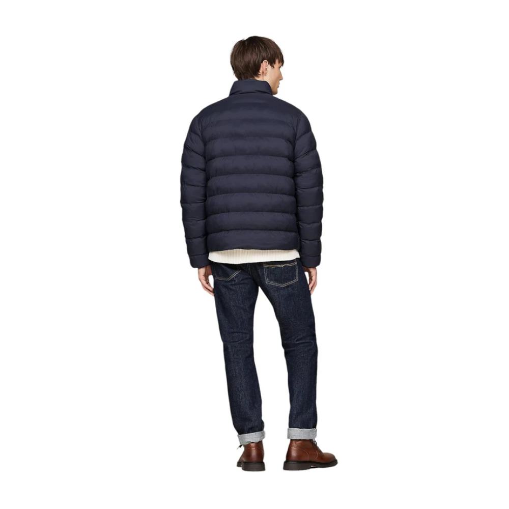 Tommy Hilfiger Korte Gewatteerde Jas Blue Heren
