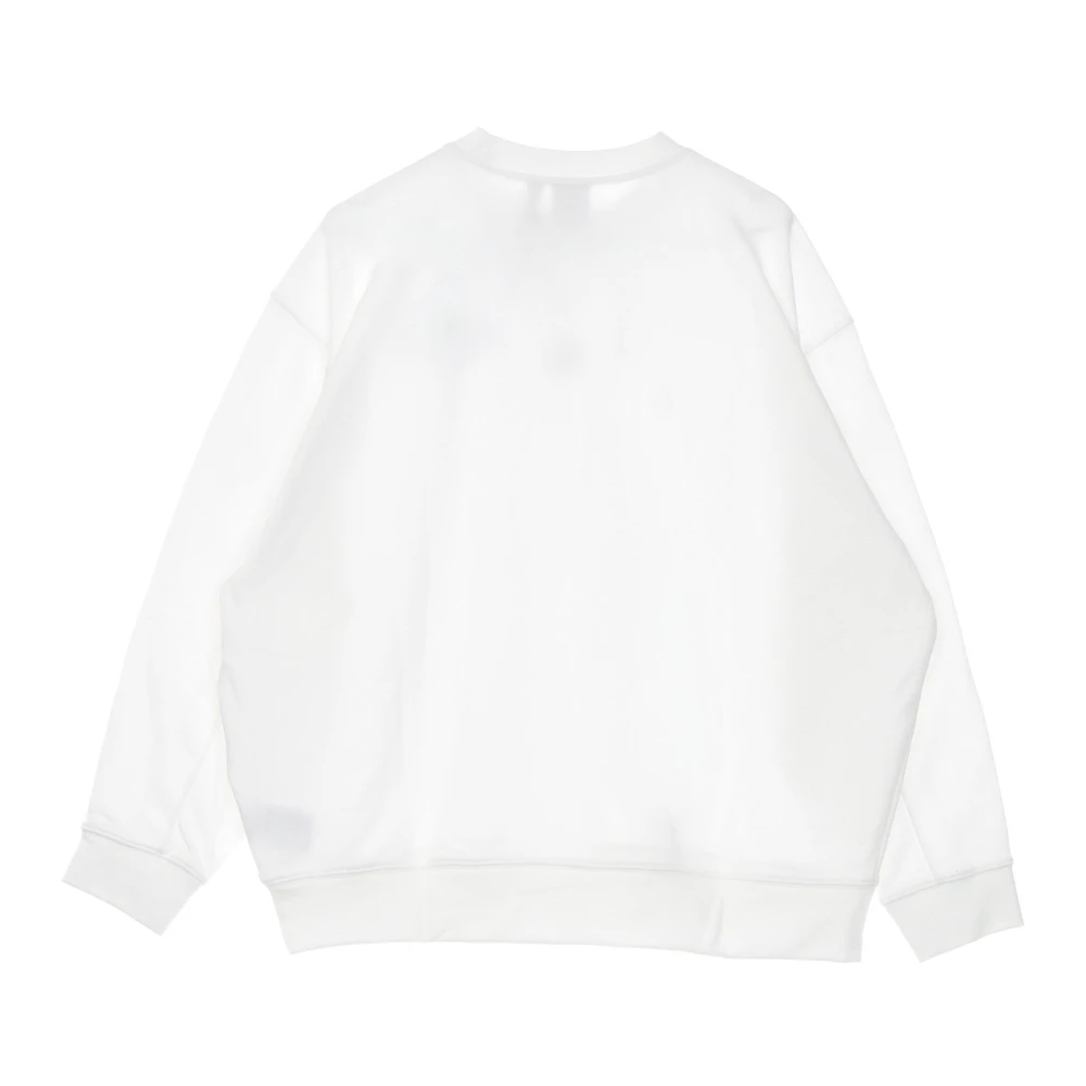 Adidas Witte Lichtgewicht Crewneck Sweatshirt White Dames