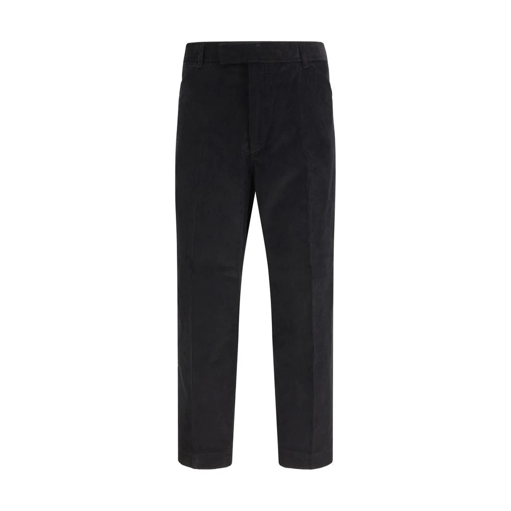 Thom Browne Men's Black Cotton Chino Pants
