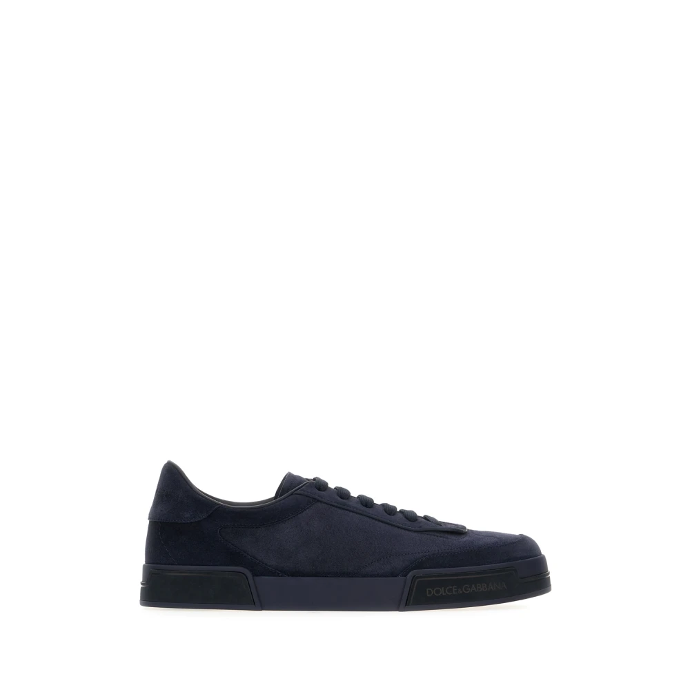 Dolce & Gabbana Elastische Sneakers Heren Schoenen Blauw