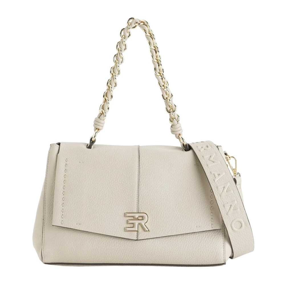 Ermanno Scervino Women's Beige Shoulder Bags, One Size, Flap Eba Aw25