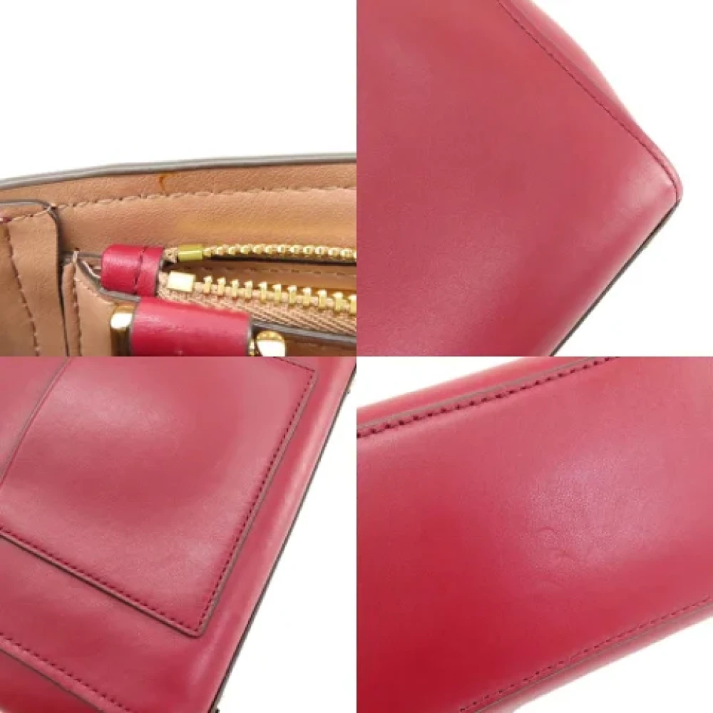 Michael Kors Pre-owned Leather handbags Red Dames