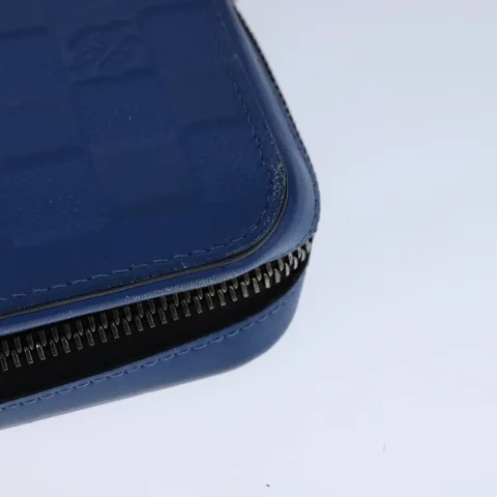 Louis Vuitton Vintage Pre-owned Leather clutches Blue Dames