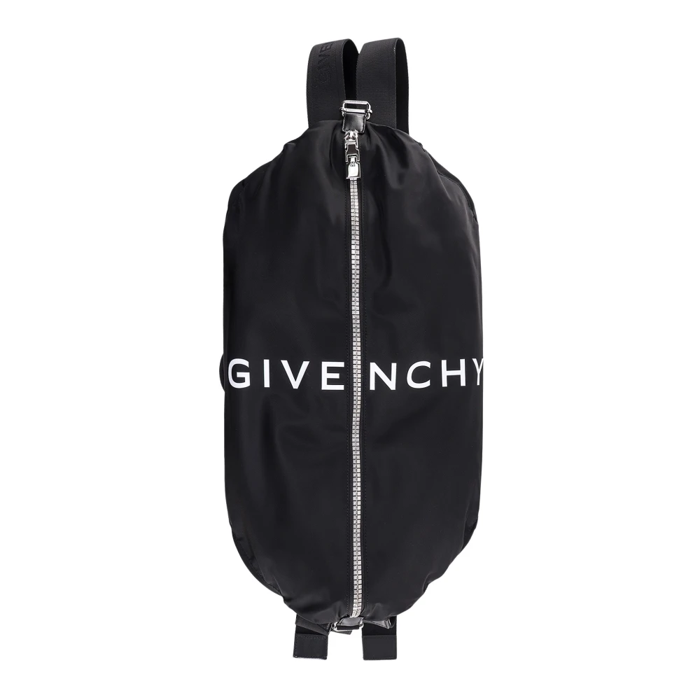 Givenchy Stijlvolle Zwarte Bucket Bag & Rugzak Aw23 Black Heren