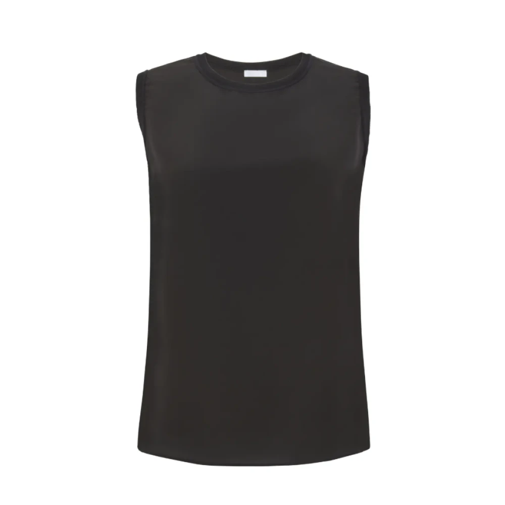 P.a.r.o.s.h. Zwarte Herenoverhemd Black Dames