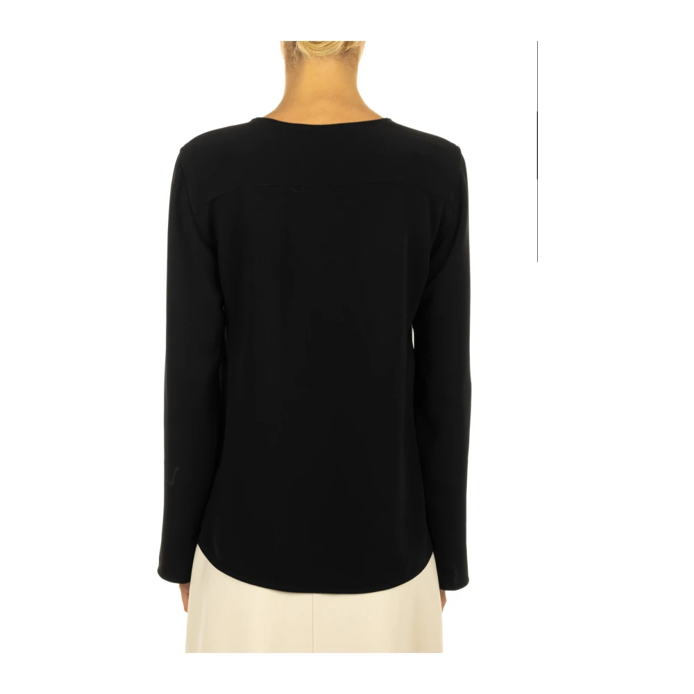 Seventy Zwarte Shirt Blouse Black Dames