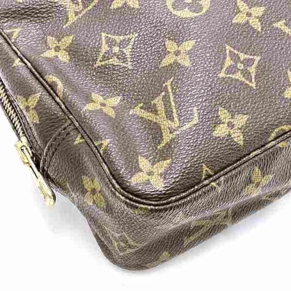 Louis Vuitton Vintage Pre-owned Canvas clutches Brown Dames