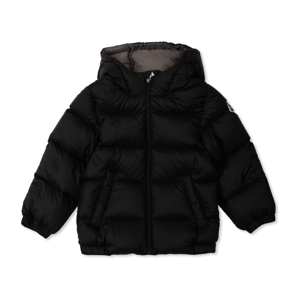 Moncler New Macaire Hooded Down Jacket - Unisex - Winter Jackets - Black - 12 M | 80 Cm - Kids