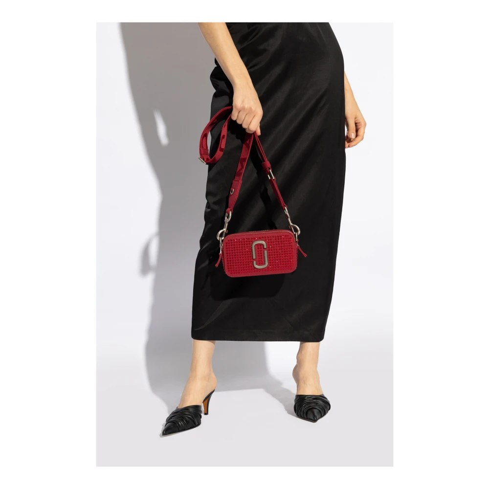 Marc Jacobs Schoudertas The Crystal Snapshot Red Dames
