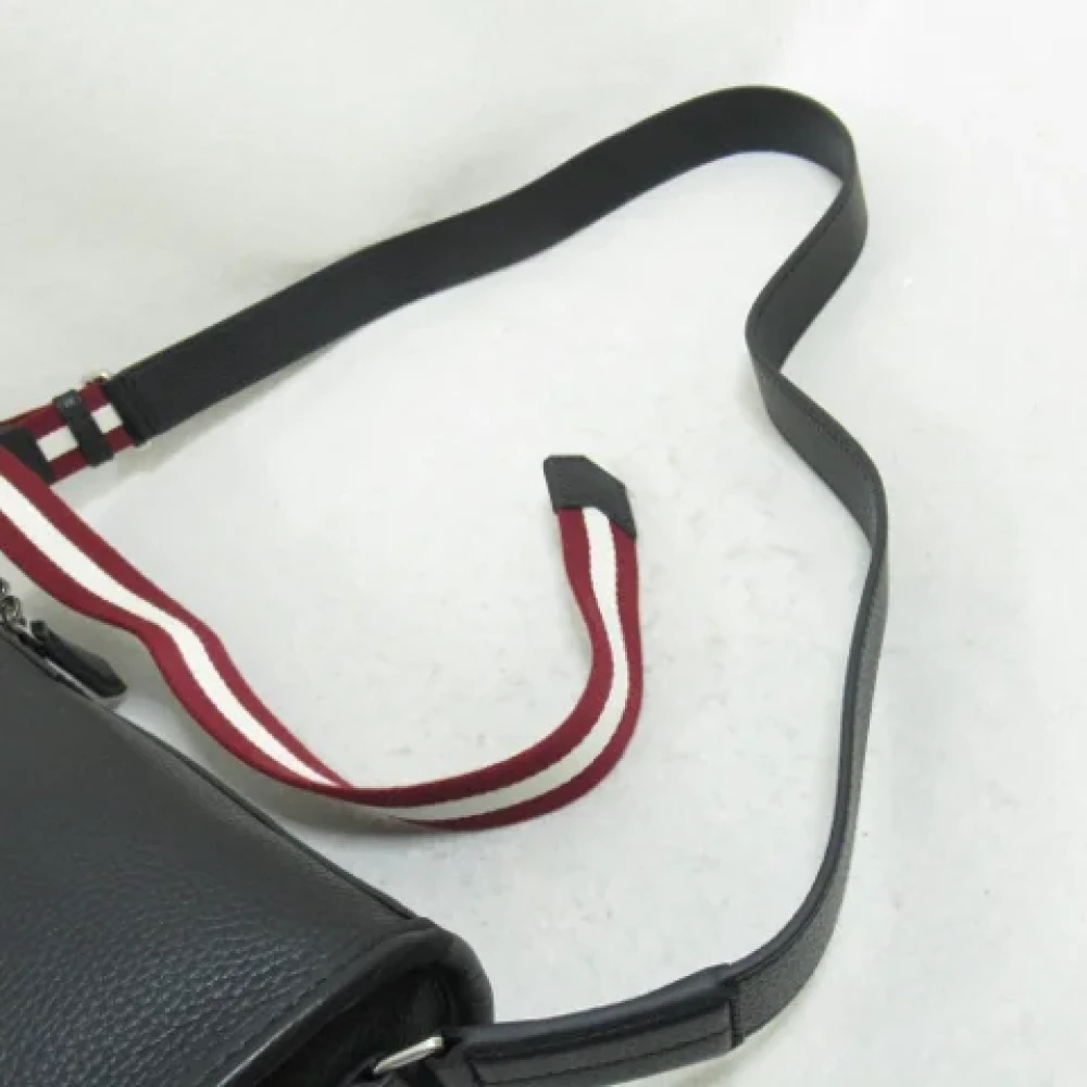 Bally Pre-owned Leather shoulder-bags Black Dames