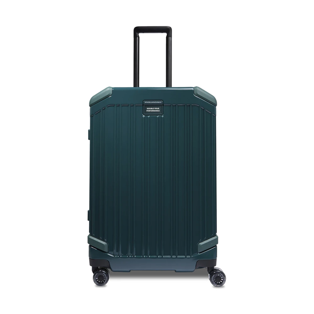 Piquadro Unisex Verde Suitcases, Taglia Unica, New,