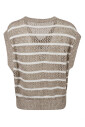 chic-sleeveless-striped-jacket