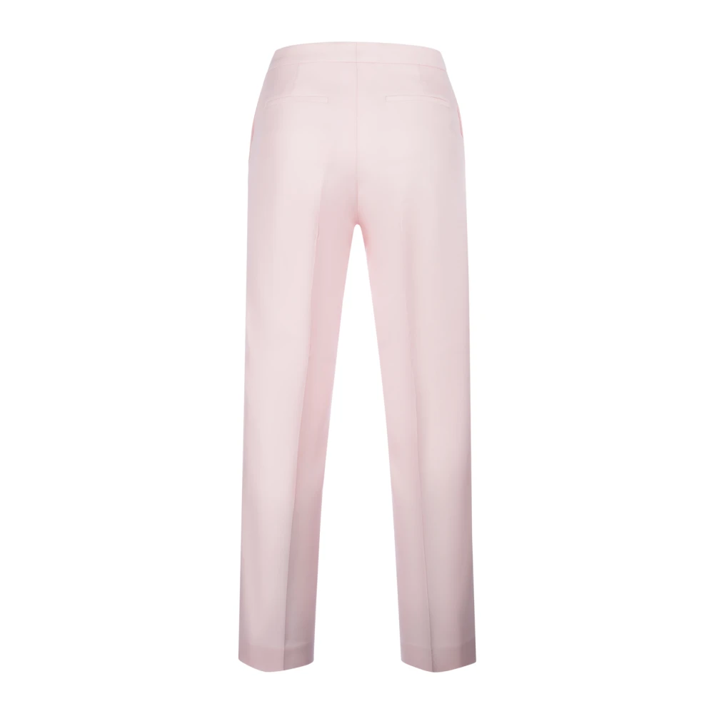 Fabiana Filippi Straight Trousers Pink Dames