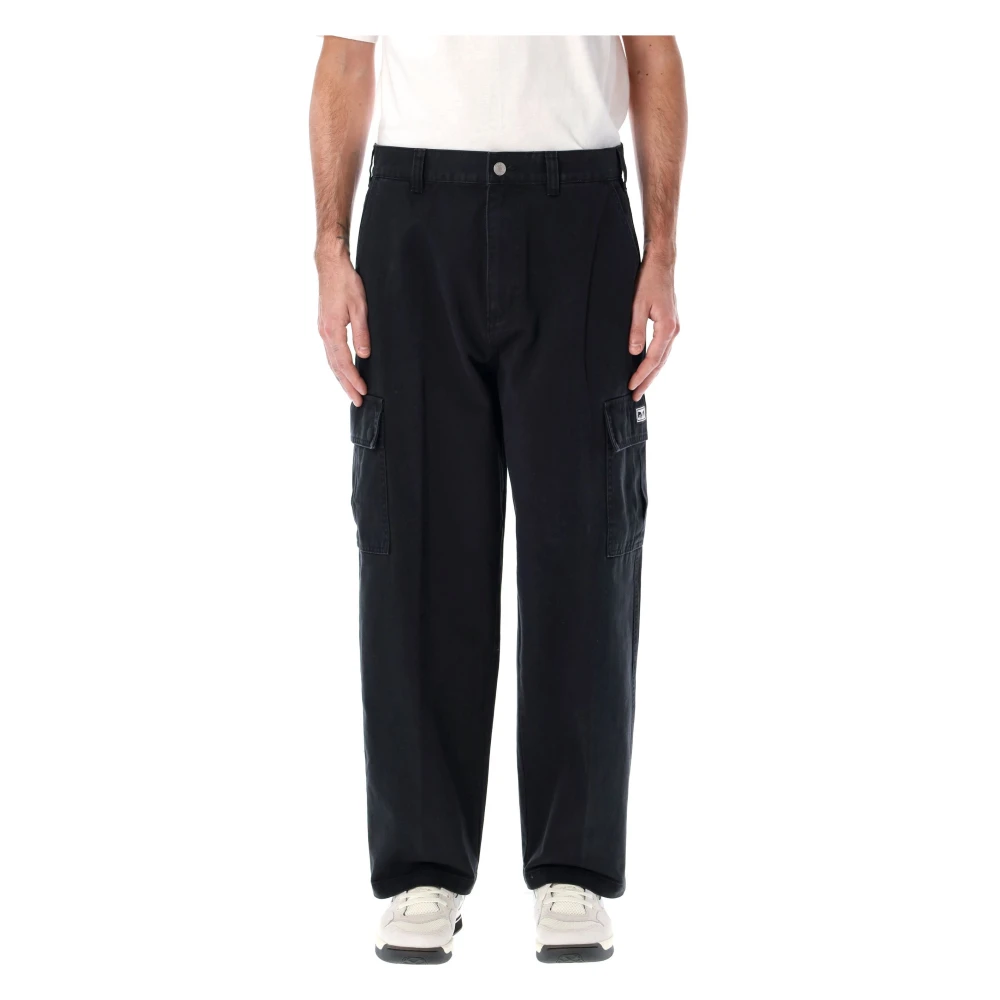 Trousers > Straight Trousers - - Obey - Modalova