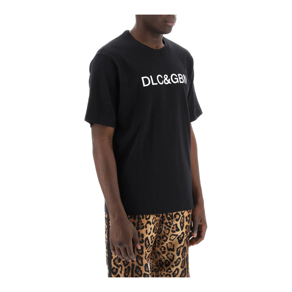 Dolce & Gabbana T-Shirts Black Heren
