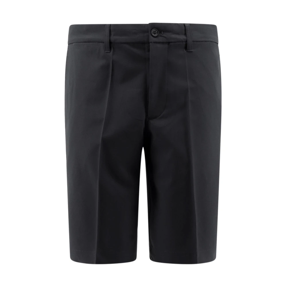J.LINDEBERG Technische stof Bermuda shorts Black Heren