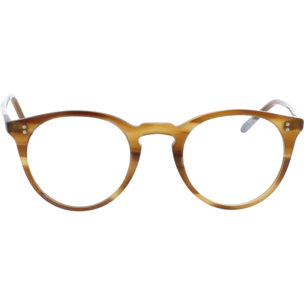 Oliver Peoples Originele voorschriftbrillen met 3 jaar garantie Brown Unisex
