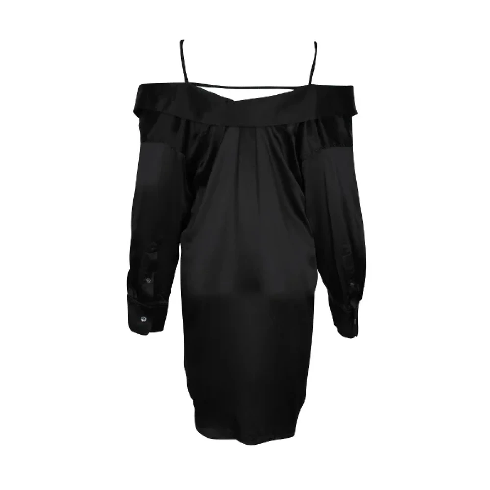 Alexander Wang Pre-owned Silk dresses Black Dames