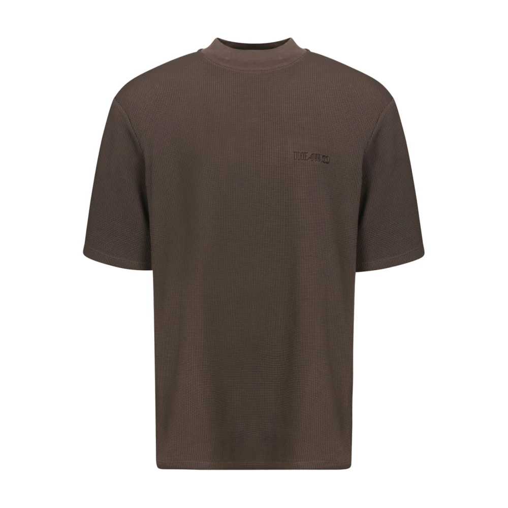 The Attico Stijlvolle T-shirts en Polos Brown Dames