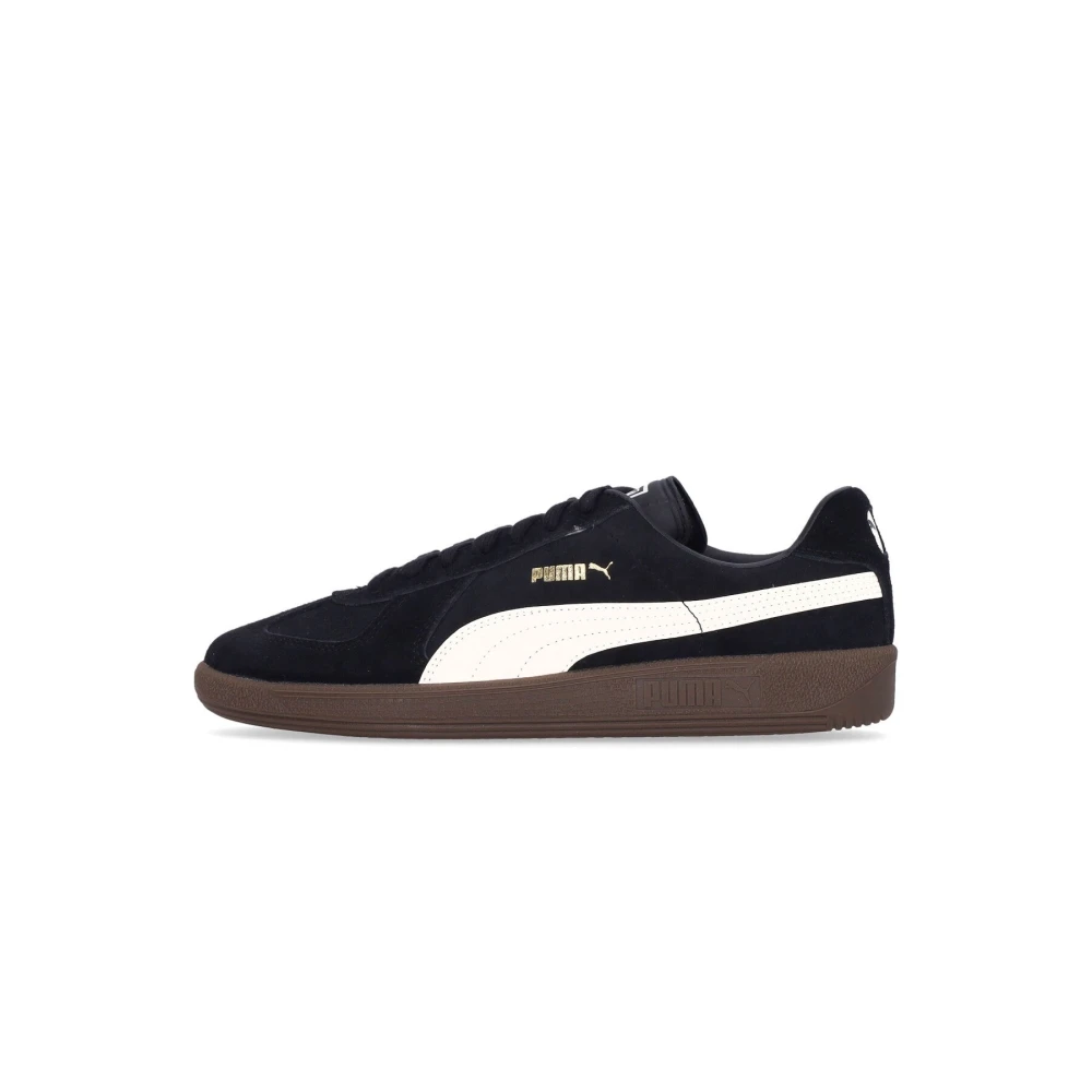 Puma Men's Black Suede Army Trainer Low Sneaker - Sneakers - 10 Uk - Shoes