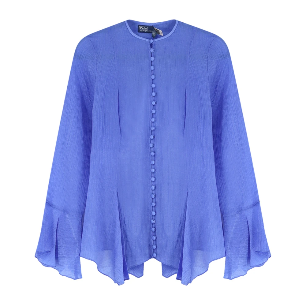 Polo Ralph Lauren Donna Blu Camicette S, New,