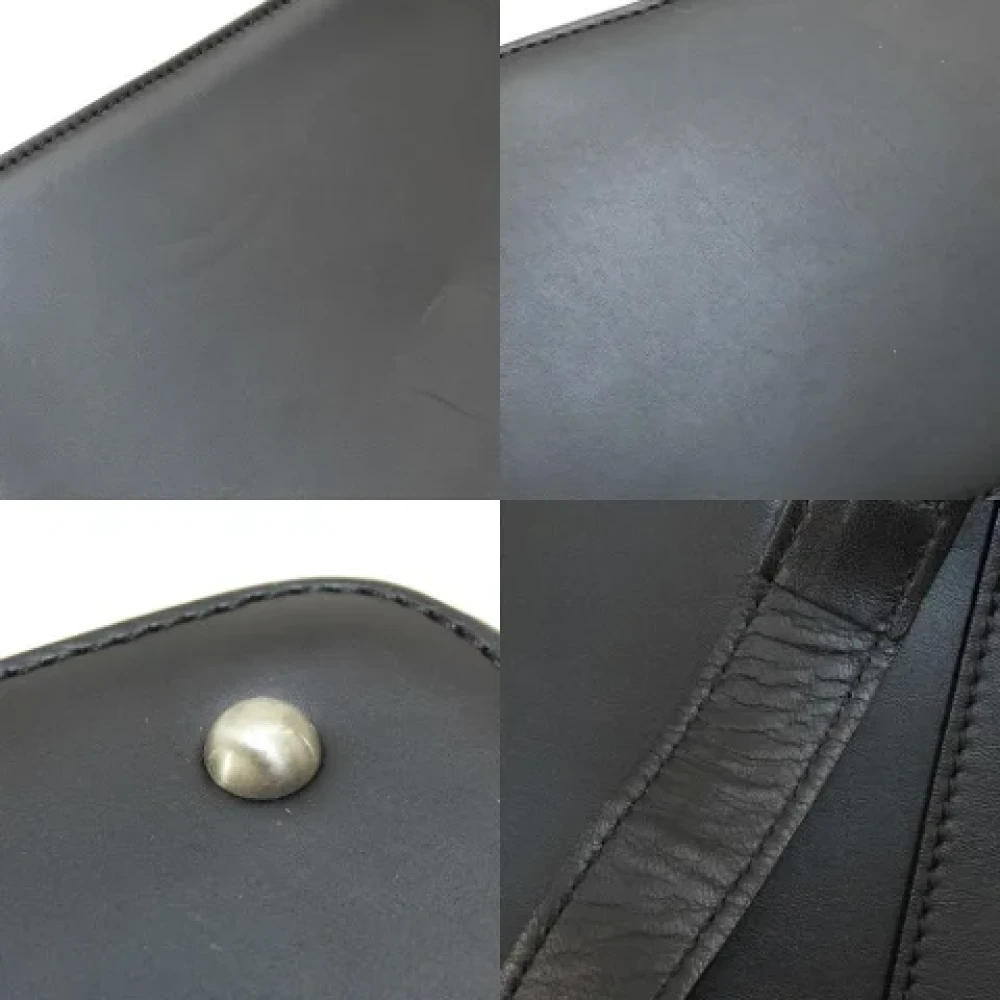 Burberry Vintage Pre-owned Fabric handbags Black Dames