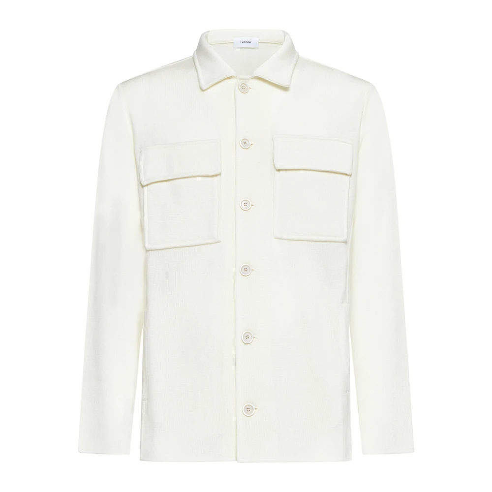 Lardini Witte Jassen voor Mannen White Heren