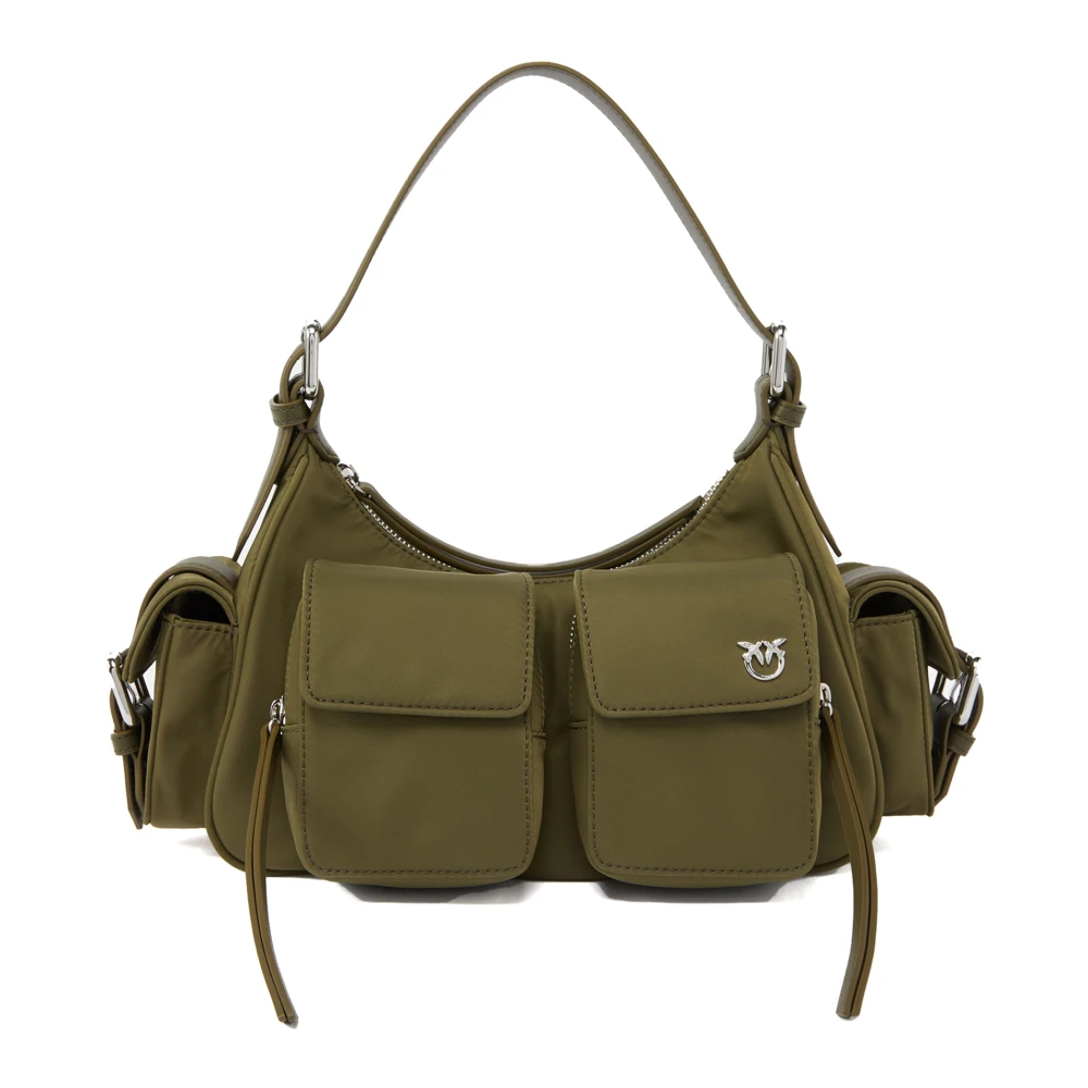 pinko Groene Cargo Tas met Nuttige Zakken Green Dames