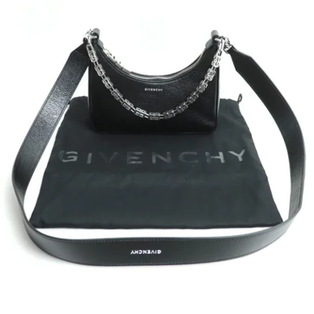 Givenchy Pre-owned Leather shoulder-bags Black Dames