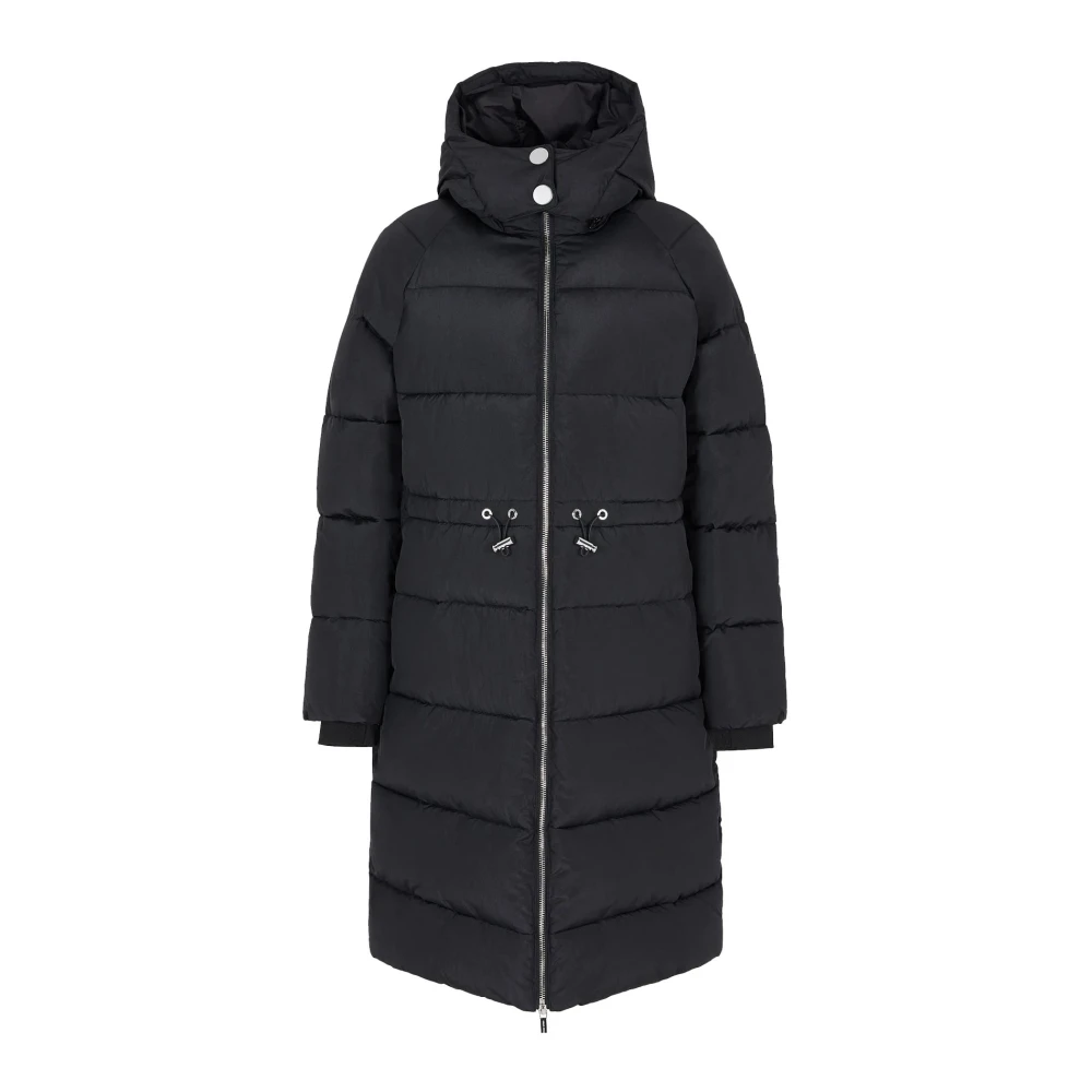 Armani Exchange Lange Capuchon Parka Black Dames