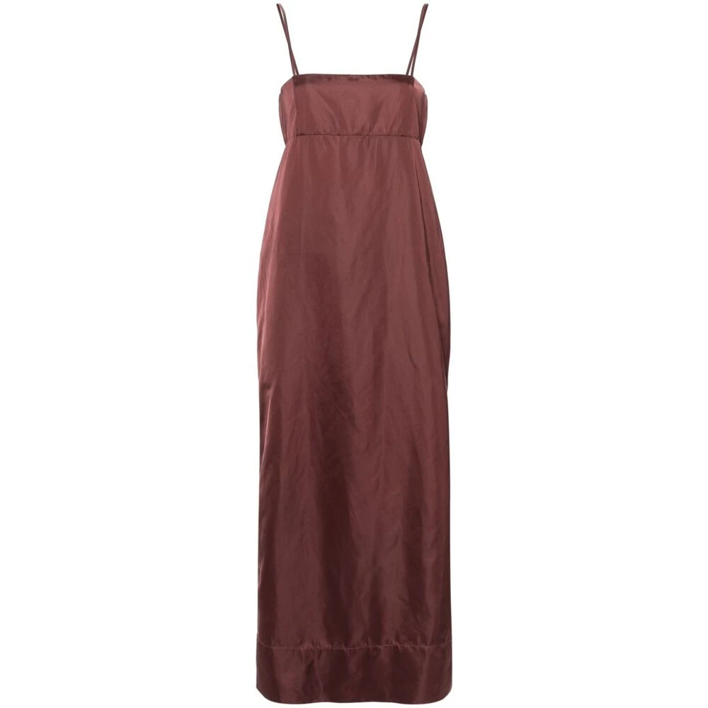 Birgitte Herskind Rode Empire Line Maxi Jurk Red Dames