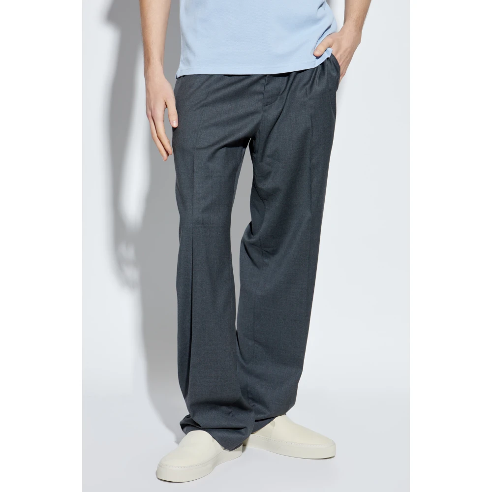 Moncler Wollen broek Gray Heren