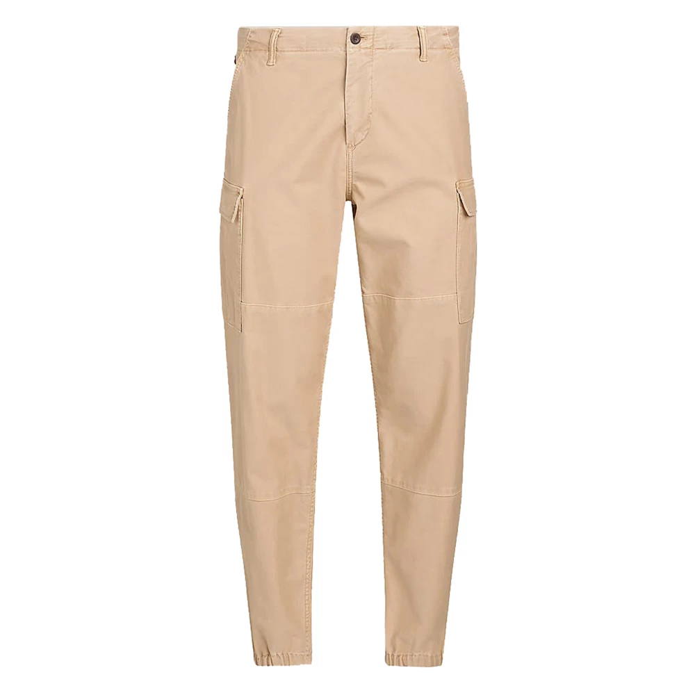 Tommy Hilfiger Gabardine Cargo Broek Beige Heren