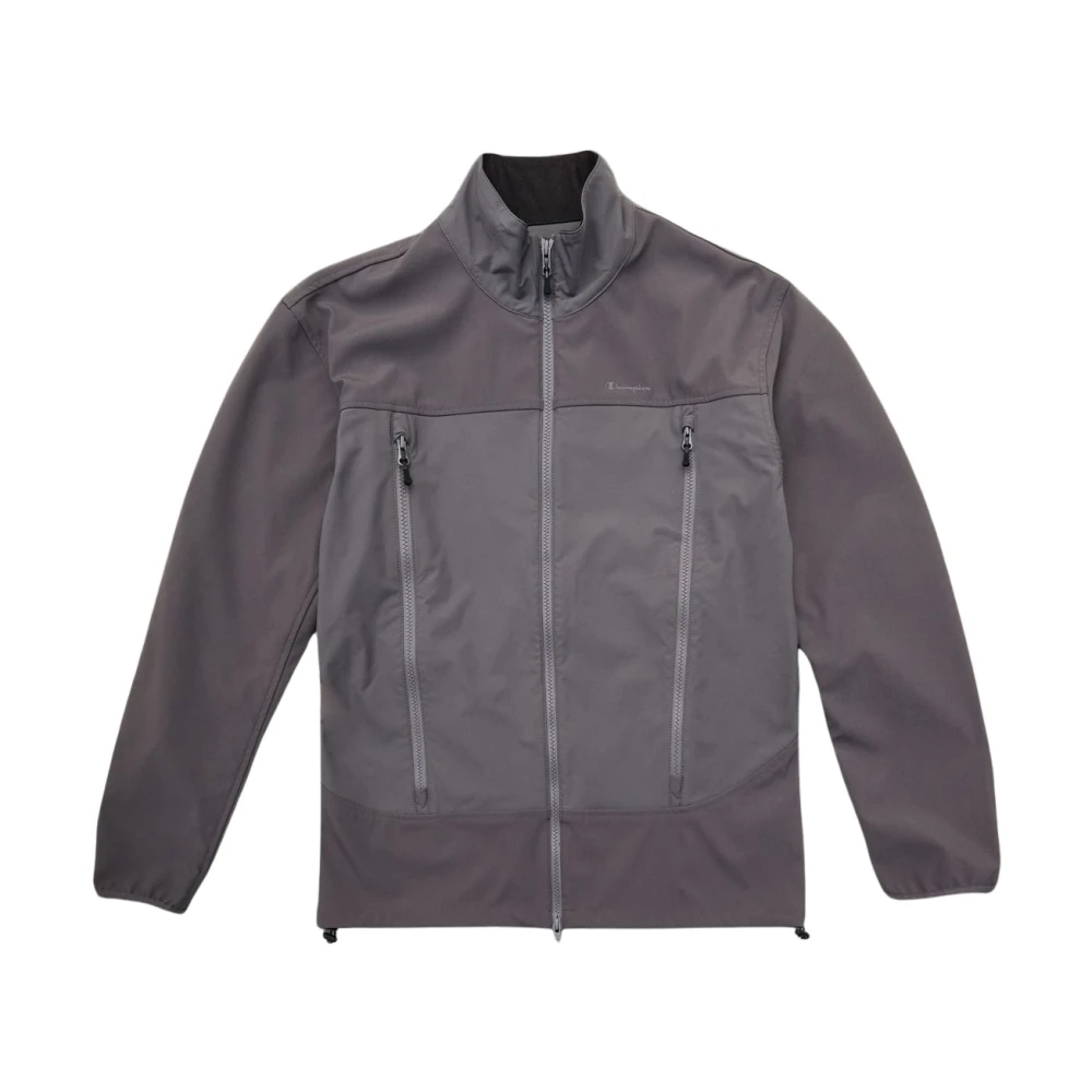 Champion Grijze Technische Jas met Ritssluiting Gray Heren