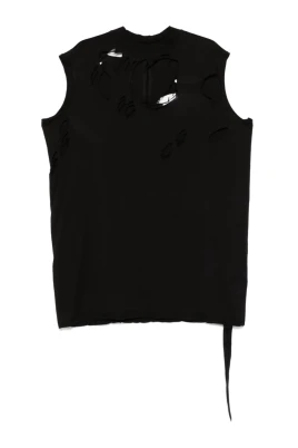 Svart Tarp-stil Skjorta