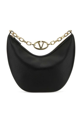 VLogo Moon Medium Hobo Bag