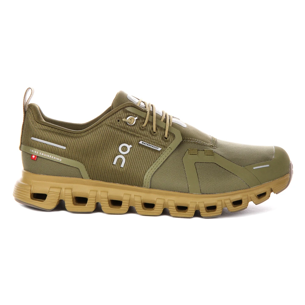 On Running Men's Green Cloud 6 Waterproof - Running Shoes - 10 Uk - Sport