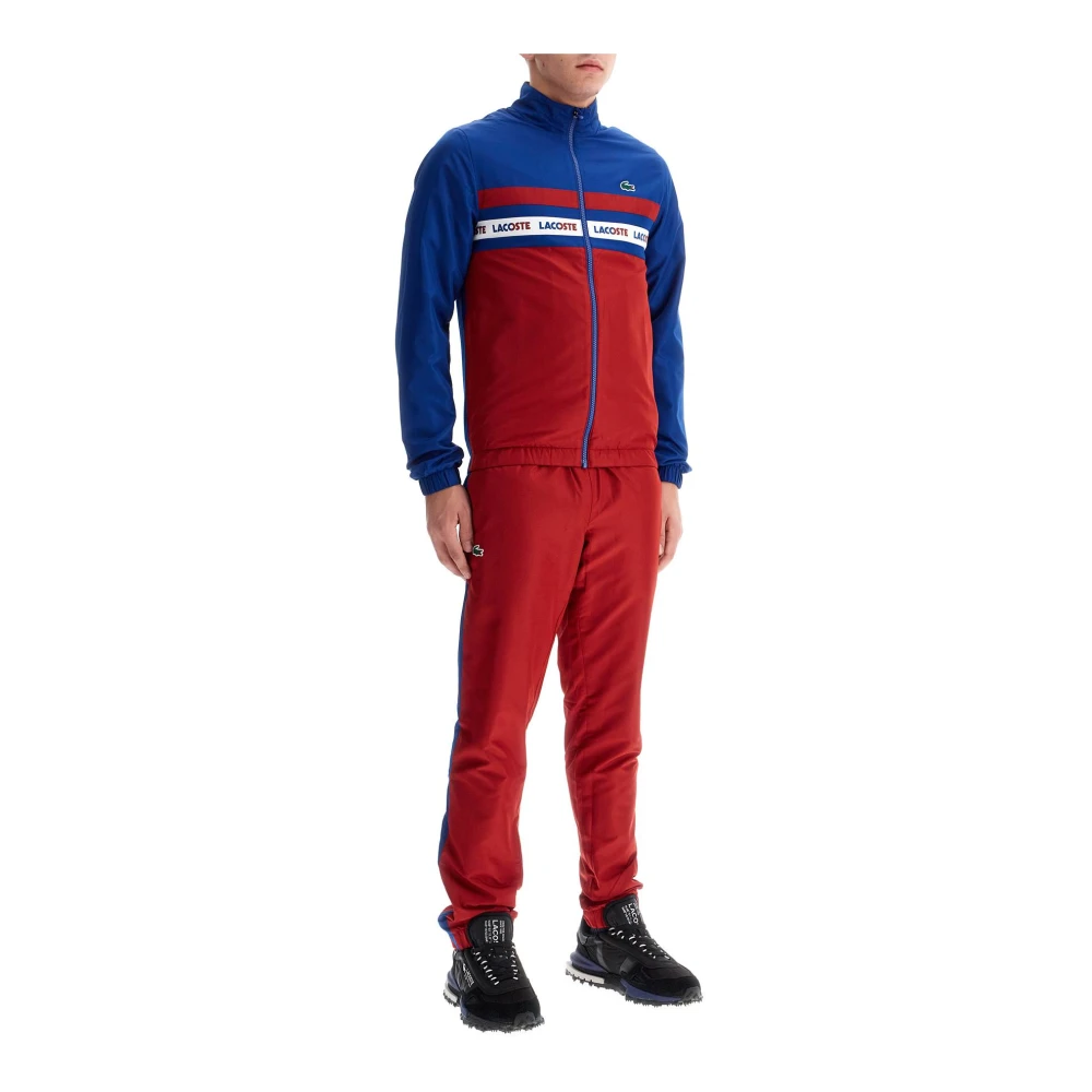 Lacoste Diamond Sport Trainingspak met Kleurblokken Multicolor Heren
