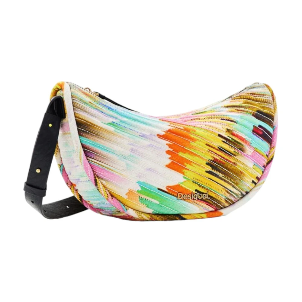 Desigual Dames Schoudertas Stijlvol Ontwerp Multicolor Dames