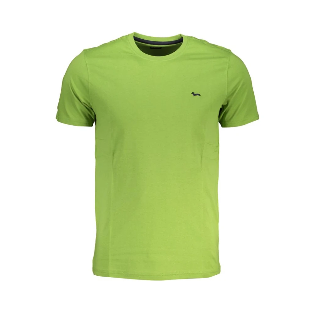 Harmont & Blaine T-shirt gemaakt van groene katoen Green Heren