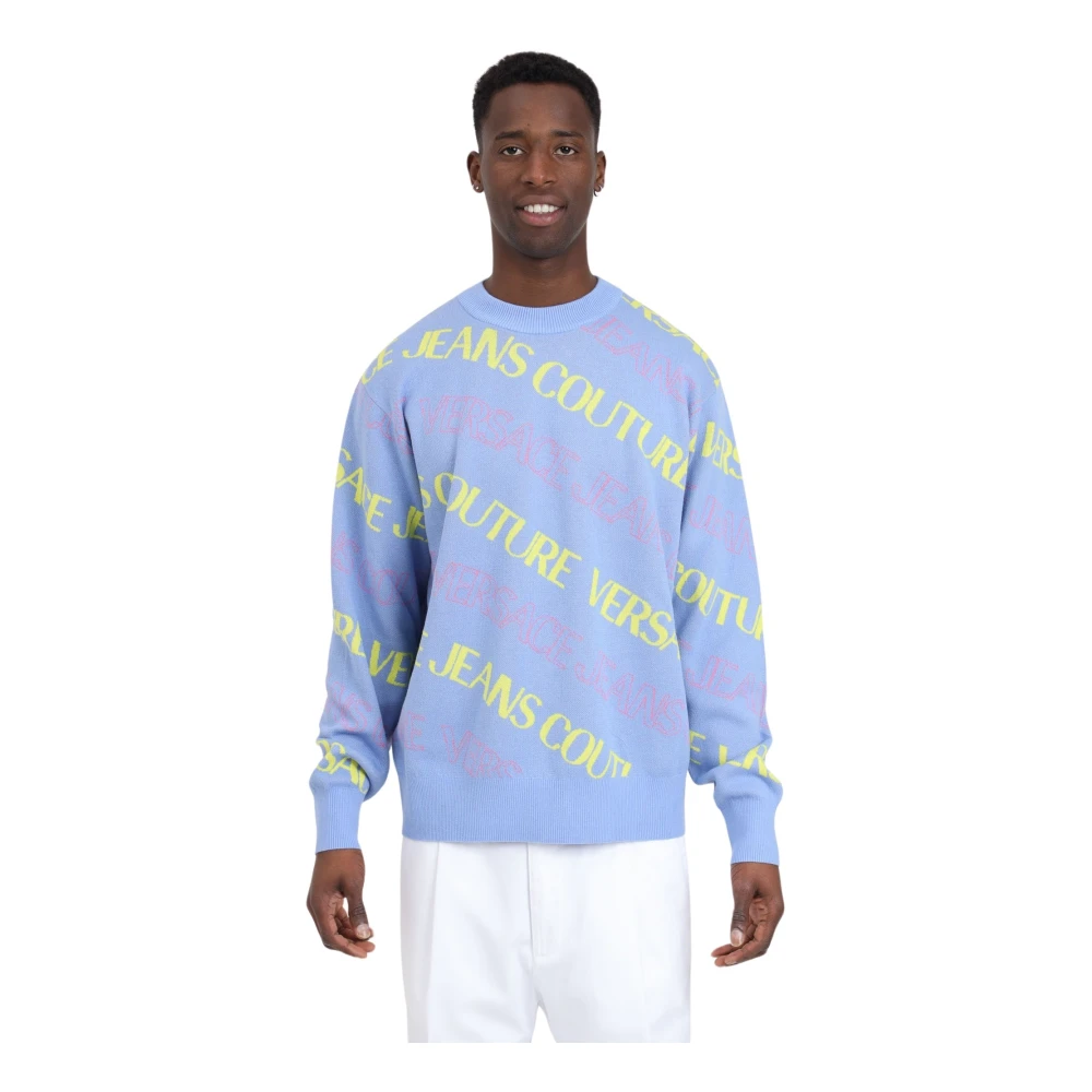Versace Jeans Couture Round-neck Knitwear Multicolor Heren