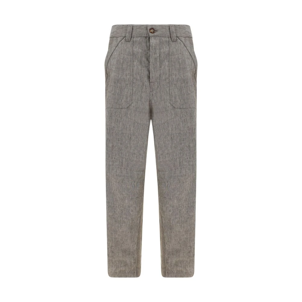 Trousers > Slim-fit Trousers - - Brunello Cucinelli - Modalova
