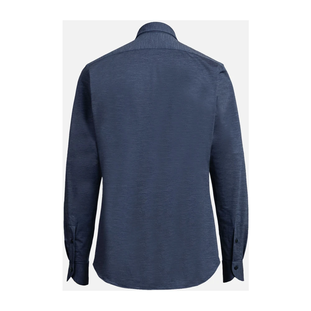 Xacus Blauw Overhemd Klassieke Stijl Blue Heren