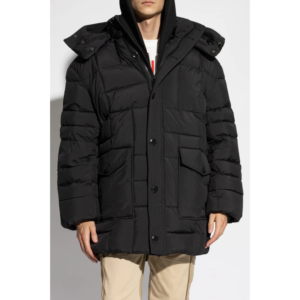 Kenzo Geïsoleerde jas Black Heren