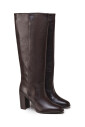 dark-brown-leather-zip-boots