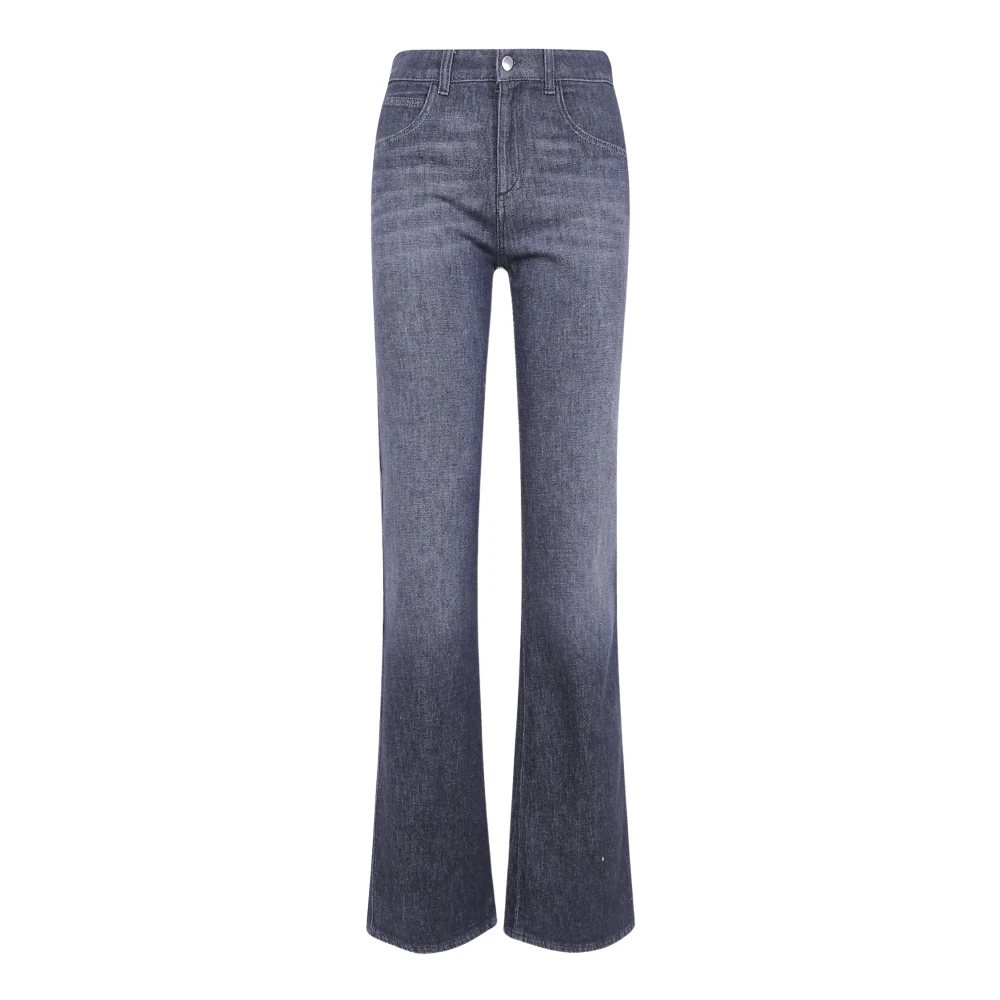 Emporio Armani 5 Pockets Pant - Female - Flare Jeans - Black - W26 - Jeans
