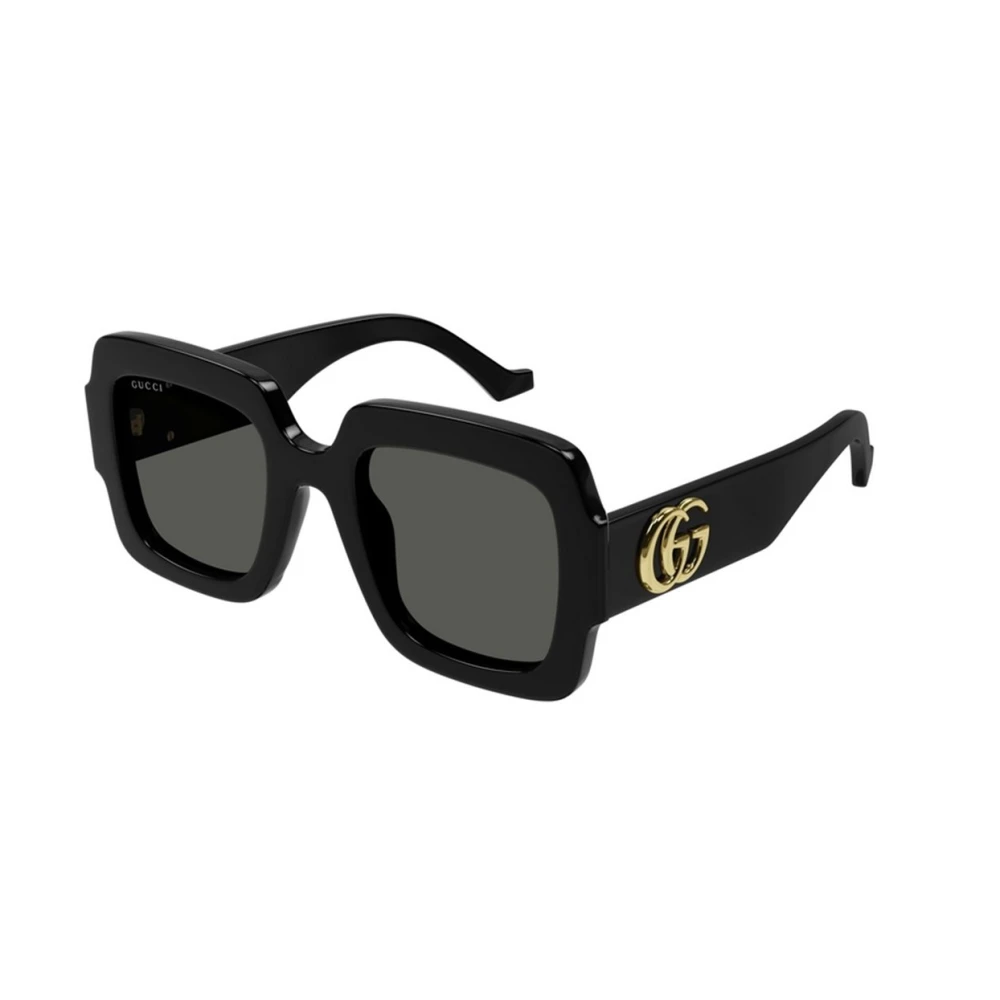 Gucci , Sunglasses, Female, Black, 50 Mm, Rectangle Sunglasses - Image 3